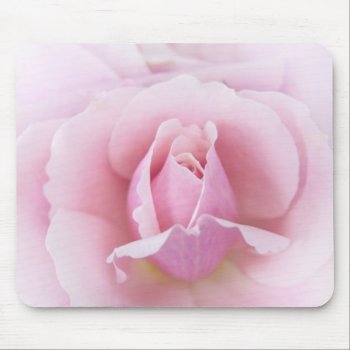 Pink Rose Custom Mouse Pads by visionsoflife at Zazzle