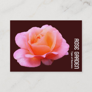 Pink Rose (Dark Chocolate) Business Card