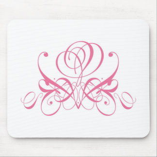 Pink Rose Designer Mousepad
