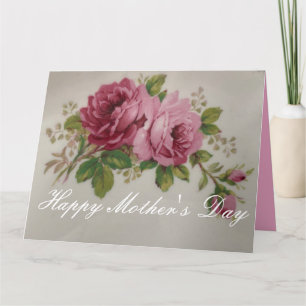 Pink Rose Elegance Card