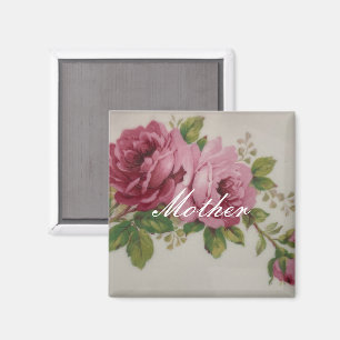 Pink Rose Elegance  Magnet
