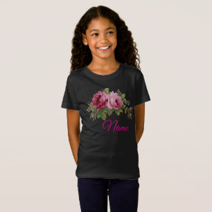 Pink Rose Elegance T-Shirt
