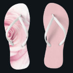 Pink Rose Flip Flops, Adult Flip Flops<br><div class="desc">Rose Flip Flops.  Design adjusted for adults.

(may have to adjust left design for children's flops or see children's flip flop design)</div>