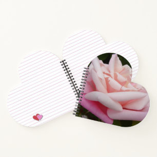 Pink Rose Flower Beautful Garden Floral Garden Not Notebook