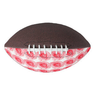 Pink Rose Flower Football