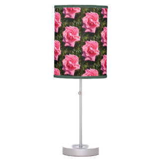 Pink Rose Flower Lamp