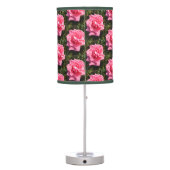 Pink Rose Flower Lamp (Back)
