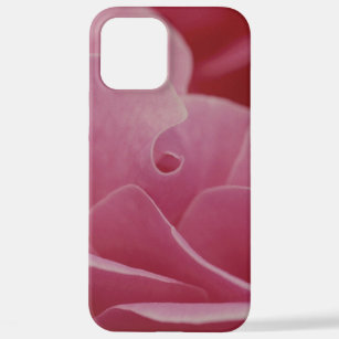 Pink-rose-flower-petals-close-up iPhone 12 Pro Max Case