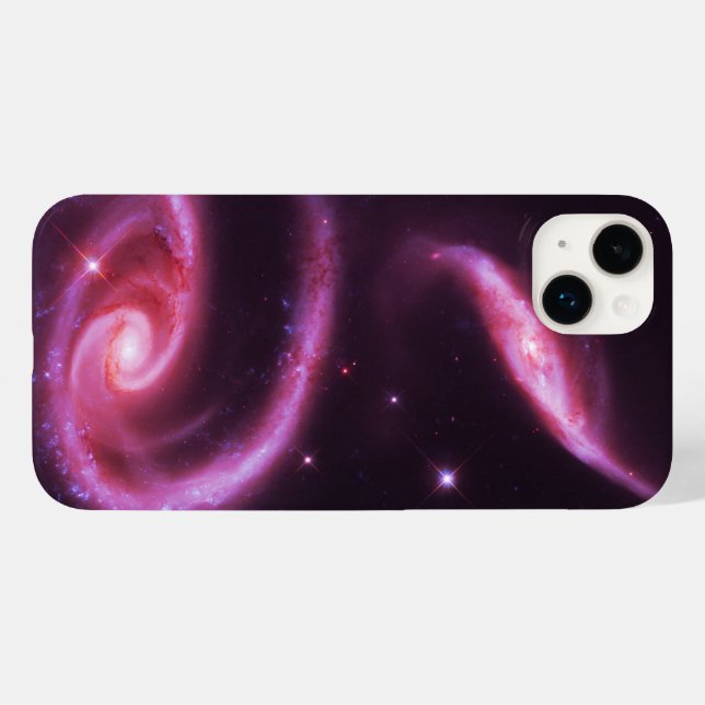 Pink Rose Galaxies Case-Mate iPhone Case (Back (Horizontal))