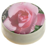 Pink Rose Garden Floral Chocolate Dipped Oreo