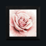 Pink Rose Gift Box<br><div class="desc">Pink Rose I by Grace Popp. Features an up-close rose in a beautiful muted palette.</div>