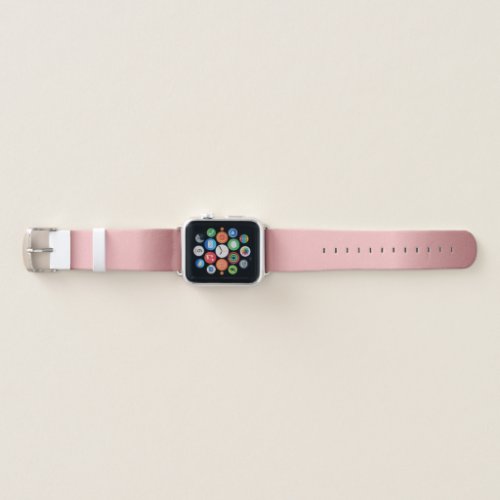 Pink rose gold Apple Watch Band