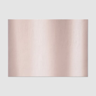 Pink Rose Gold Blush Metallic Powder Blush Tissue Paper