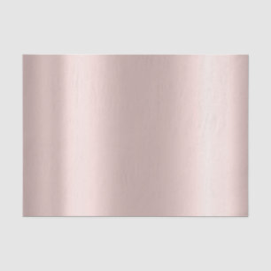 Pink Rose Gold Blush Metallic Powder Minimal Tissue Paper