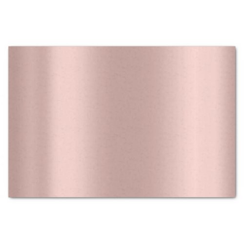 Pink Rose Gold Blush Metallic Powder Skinny Tissue Paper