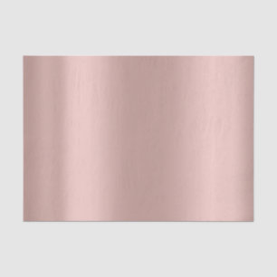 Pink Rose Gold Blush Metallic Powder Skinny Tissue Paper
