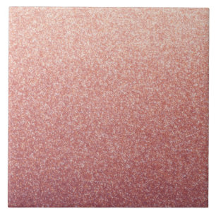 Pink Rose Gold Girly Ceramic Tile