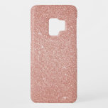 Pink Rose Gold Glitter and Sparkle Bling Case-Mate Samsung Galaxy S9 Case<br><div class="desc">Blush Pink - Rose Gold Girly Glitter and Sparkle Bling Pattern.</div>