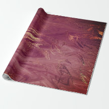 Pink Rose Gold Marble Molten Burgundy Blush