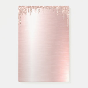 Pink Rose Gold Post-it® Notes