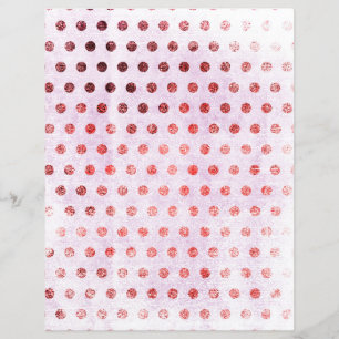 Pink & Rose Gold Spotted Paper