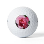 Pink Rose III Garden Floral Golf Balls