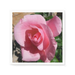 Pink Rose III Garden Floral Paper Napkins