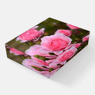 Pink rose inspiration  paperweight