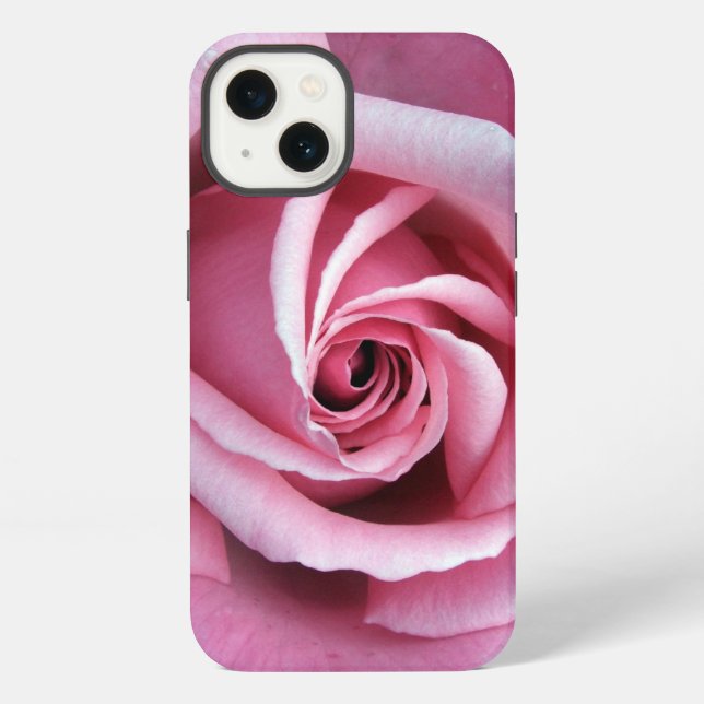 pink rose iphone case (Back)