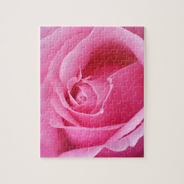 Pink Rose Jigsaw Puzzle (Vertical)