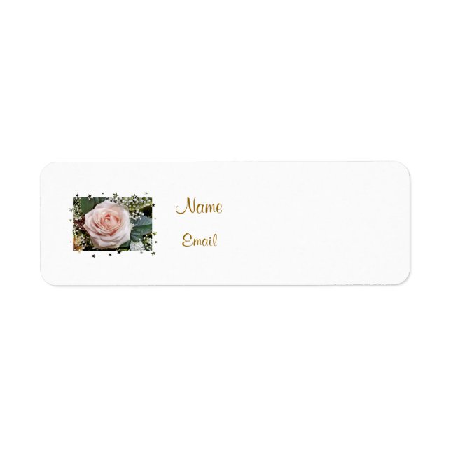 PINK ROSE LABEL (Front)