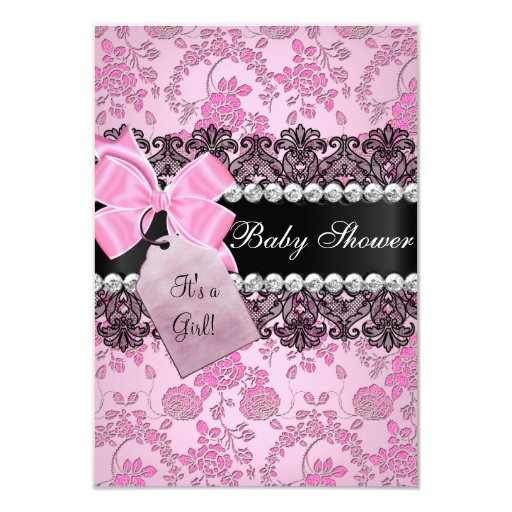 Rose Baby Shower Invitations 9