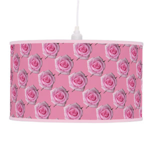Pink Rose Lamp Romantic Roses Flower Floor Lamp