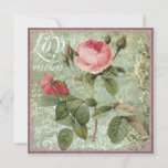Pink Rose Mother&#39;s Day Card at Zazzle