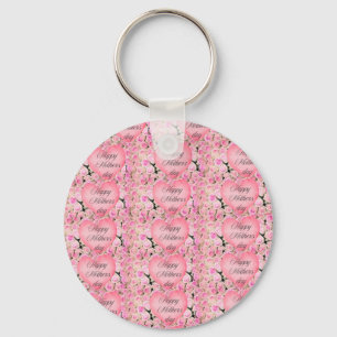 Pink Rose Mothers day Keychain