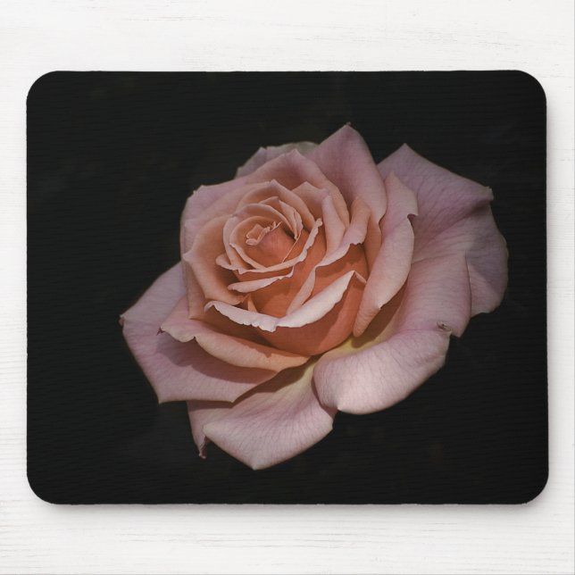 Pink Rose Mouse Pad (Front)