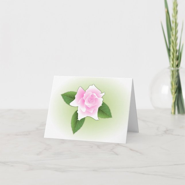 Pink Rose Note Cards (Creator Uploaded)