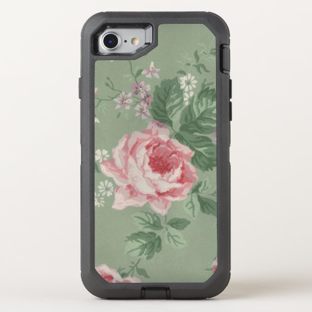 Pink Rose Otterbox iPhone Case (Back)