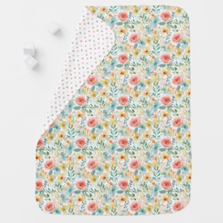 Pink Rose Patch Reversible