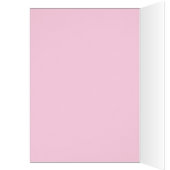 Pink Rose Personalized KEEP CALM AND Your Text Cards (Inside (Left))