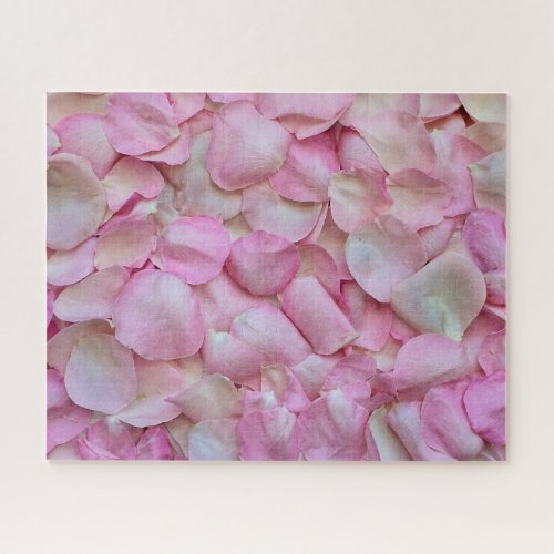 Pink Rose Petals  Jigsaw Puzzle