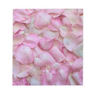 Pink Rose Petals Notepad