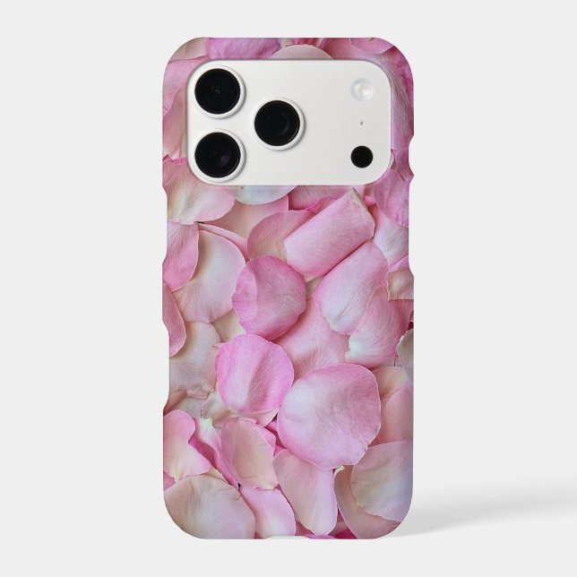 Pink Rose Petals Pattern-31940 Iphone Case (Back)