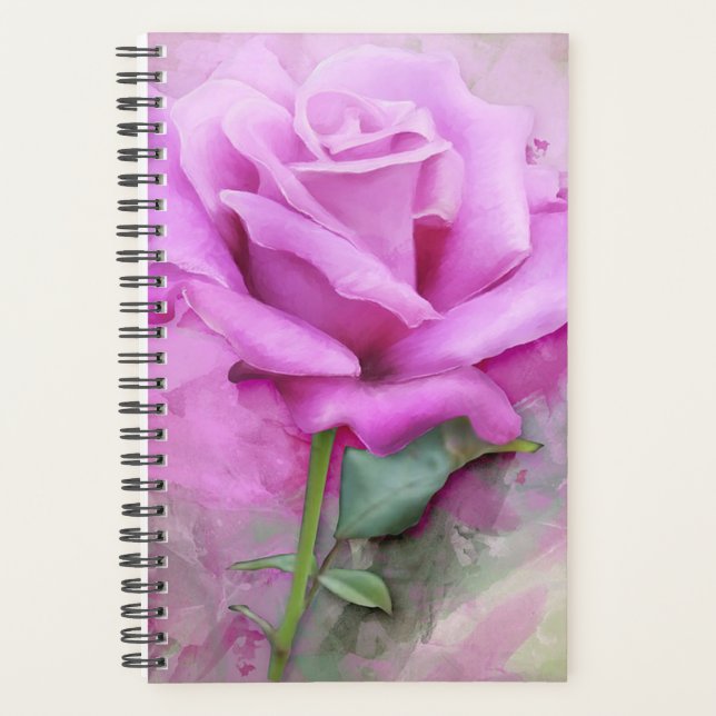 Pink Rose Planner (Front)