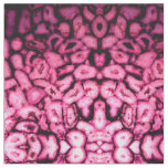 Pink Rose Quartz Agate Geodes abstract pattern Fabric