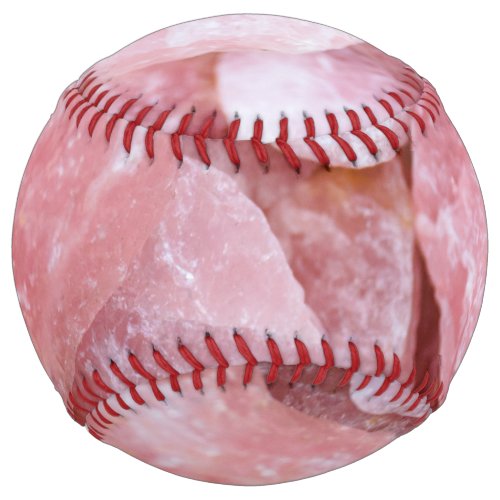 Pink Rose Quartz Crystal Gemstone Rock Lover Softball