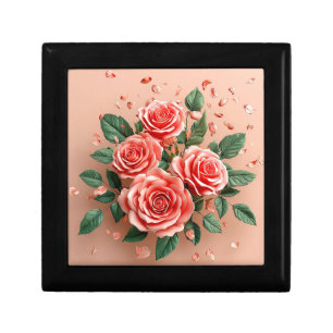 🌹 Pink Rose Romantic Gift Packaging Box 🌹