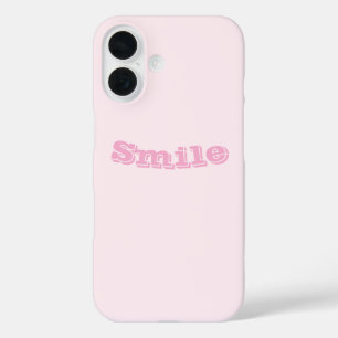 Pink Rose Soft Pale White Pastel Solid Color iPhone 16 Case