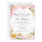 Pink Rose Teacup Bridal Shower Invitation