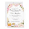 Pink Rose Teacup Bridal Shower Invitation